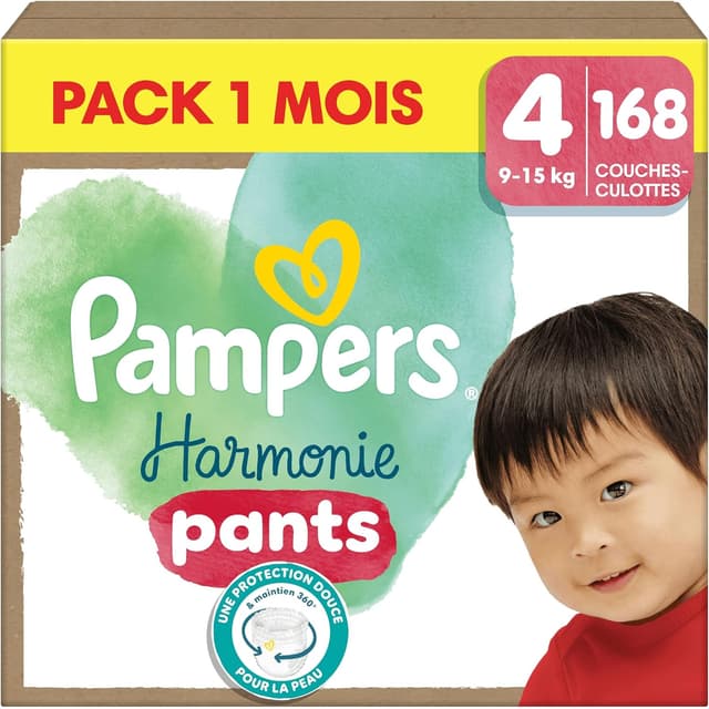 Detalle de Pampers Harmonie Pants 168 couches-culottes đ¶