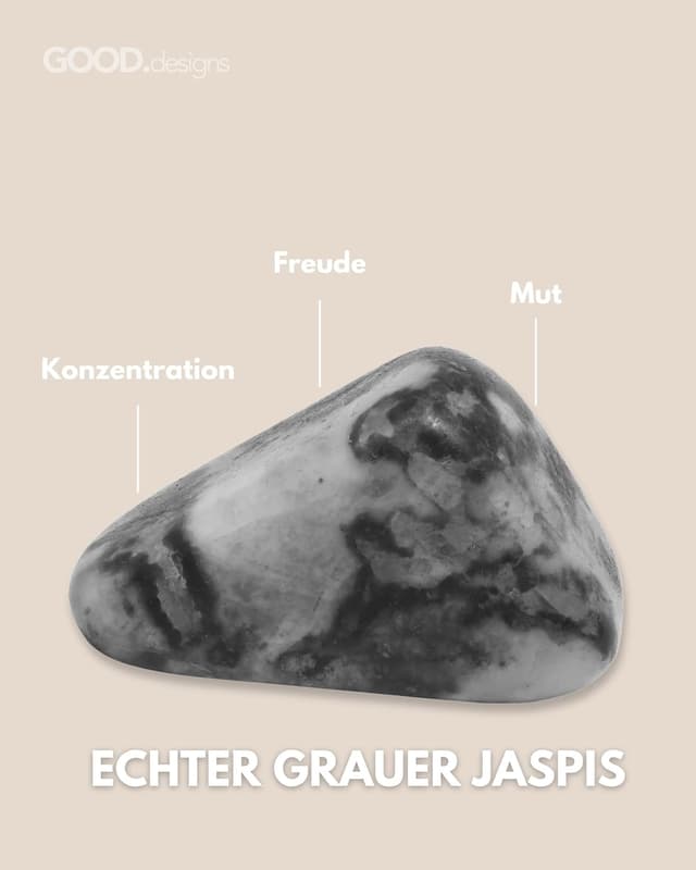 Detalle 2 de GD GOOD.designs Perlenarmband Herren 8mm Lavastein