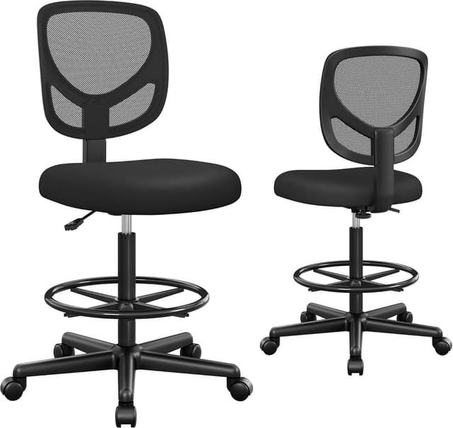 Detalle de Drafting stool chair with height 55 to 75 cm