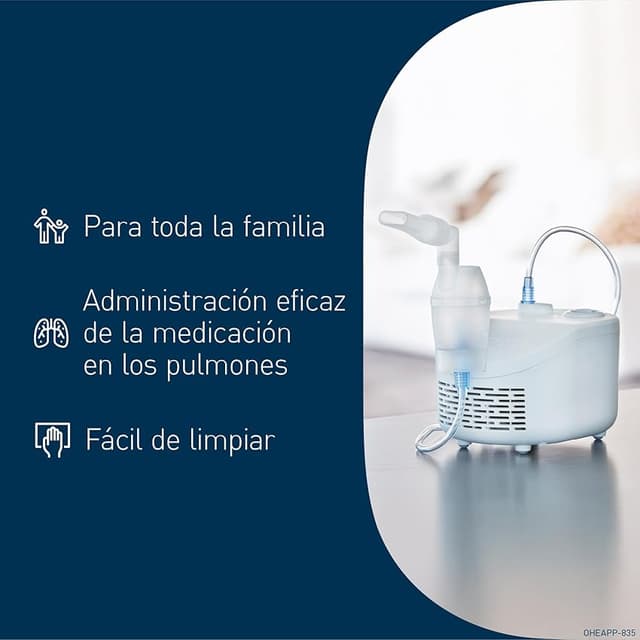 Thumbnail 4 de OMRON X101 Nebulizador para niños y adultos. Trata asma y bronquitis 🌬