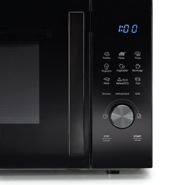 Detalle de Hisense H23MOBSD1HG microondas 23 L, 800 W