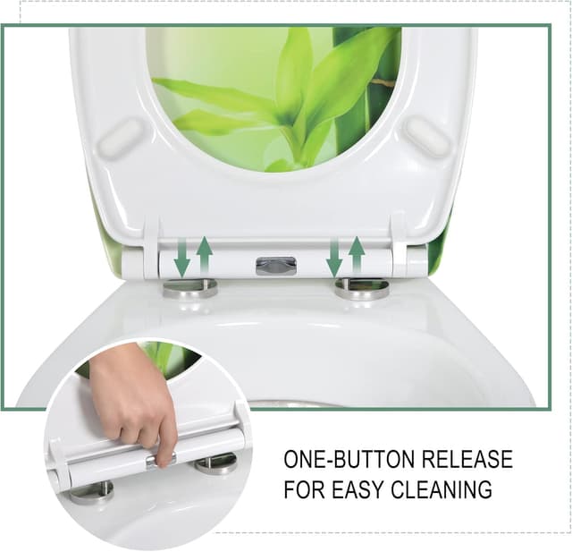 Thumbnail 2 de WOLTU Tapa de WC con Cierre Suave y Antibacterial 🚽