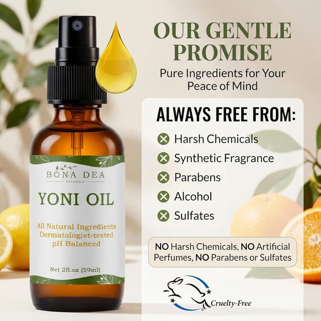 Detalle 2 de Bona Dea Naturals Intimspray für Frauen (59 ml) – milde Pflege bei Scheidentrockenheit