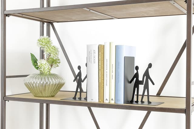 Detalle de Baroni Home fermalibri da mensola 12x10x17 cm