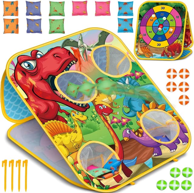 Imagen de Bean Bag Toss Game for Kids — Cornhole Board en OfertitasTOP