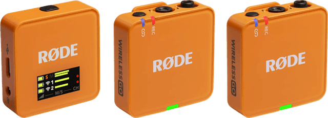 Detalle de Rode Wireless GO Gen 3 Orange