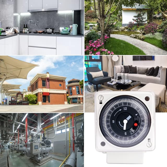 Detalle 1 de Timer meccanico 24 ore 16 A 220-240 V