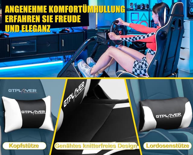 Detalle 2 de GTPLAYER Simulator Cockpit für Sim Racing