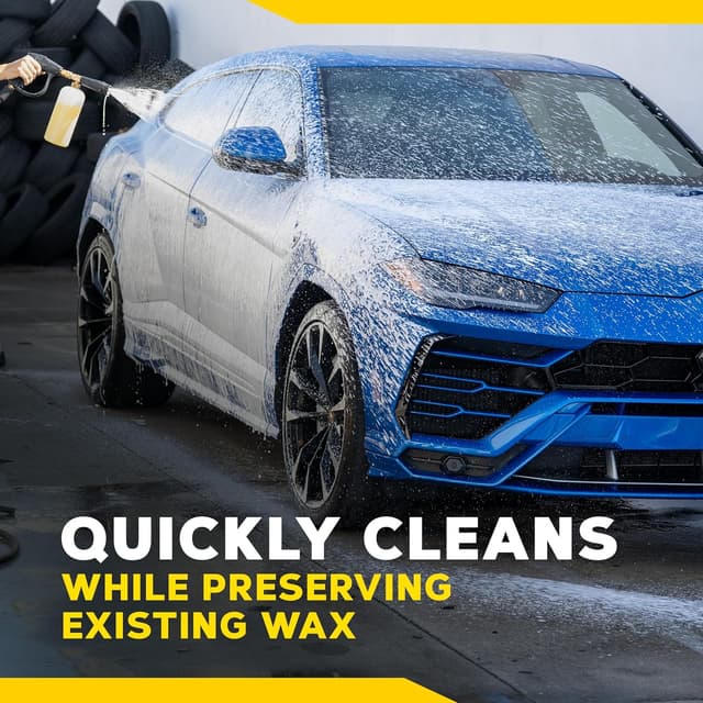 Thumbnail 6 de Meguiar’s Gold Class Foaming Car Wash Cleaner (Gold Class) — Foam Cannon Ready, 5:1 Dilution