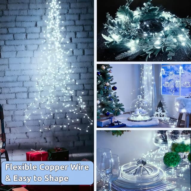 Detalle 2 de Dekofun Fascio di Luce 2 m 200 LED