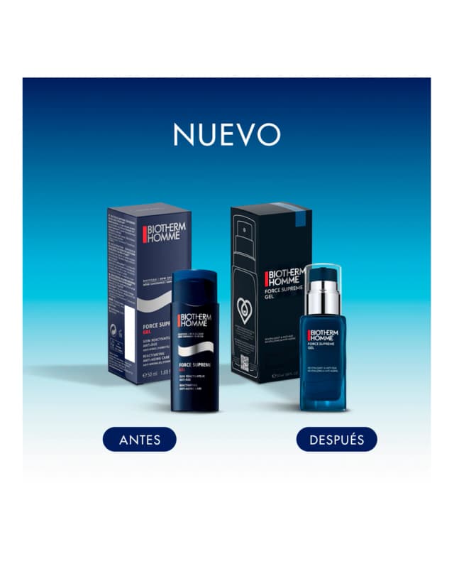 Detalle 2 de Biotherm Homme Force Supreme Gel antiedad 50 ml