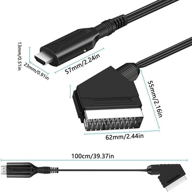 Thumbnail 1 de ISTUSHEWILL SCART to HDMI Converter
