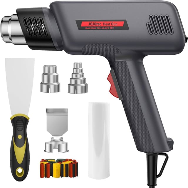 Detalle de JOJOrec 2000W Heat Gun with dual 400–600℃ modes and overload protection