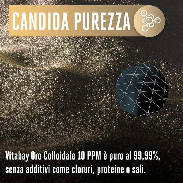 Detalle de Vitabay Oro colloidale 20 ppm 500 ml