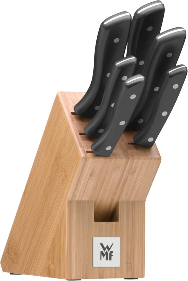 Thumbnail 2 de WMF Profi Select - Juego de 6 Cuchillos con Soporte de Madera 🔪