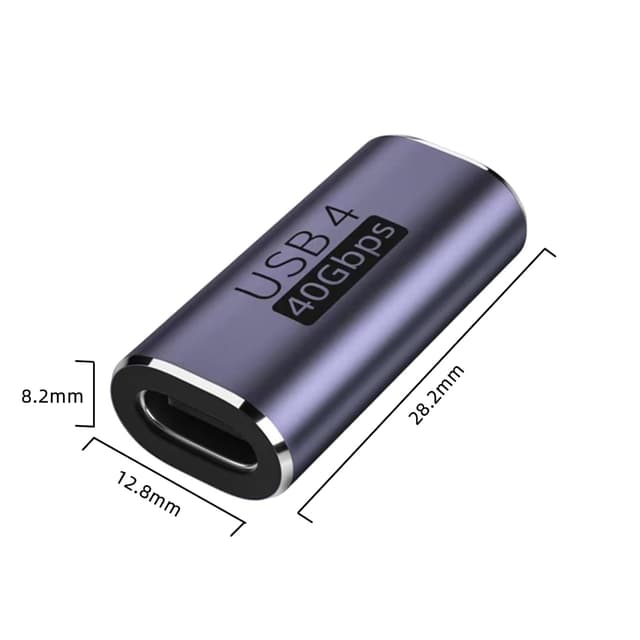 Thumbnail 6 de Dbilida USB C Buchse auf Buchse Adapter 2er Pack