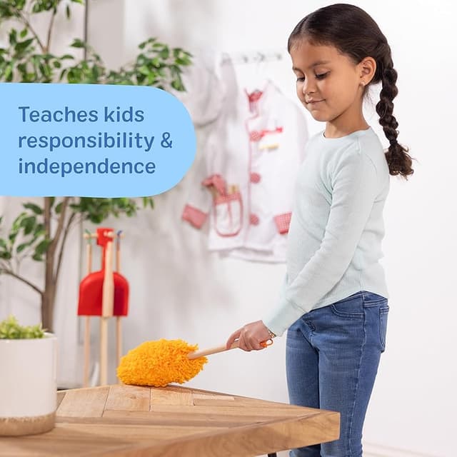 Thumbnail 6 de Melissa & Doug Juego de limpieza infantil 🧹 Juego de imitación