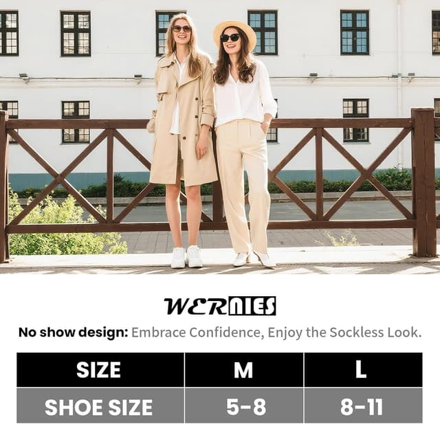 Thumbnail 5 de Wernies No Show Socks, 8 Pairs ⚙