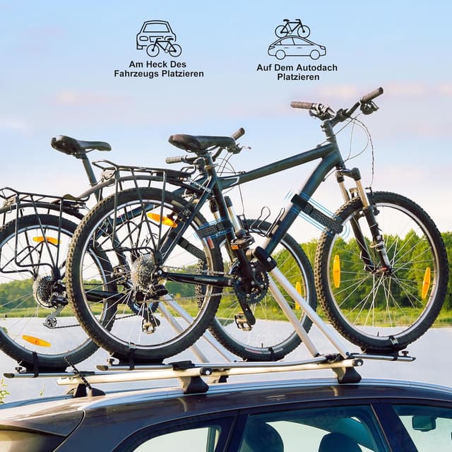 Thumbnail 5 de WATSABRO Fahrradträger Gurte 4 Stück