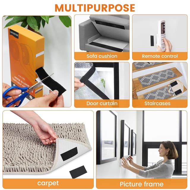 Thumbnail 3 de UPXDUMI Hook and Loop Tape 30mm x 5m