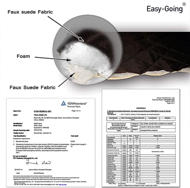 Thumbnail 4 de Easy-Going Reversible Oversized Couch Cover 3-seat ๐