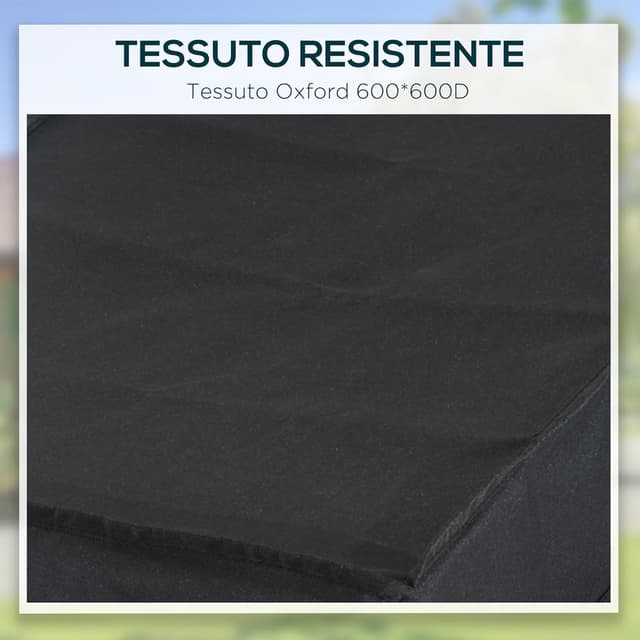 Thumbnail 3 de HOMCOM Remorque vélo 144 L