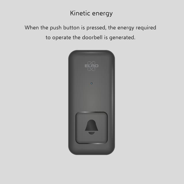 Thumbnail 5 de ELRO DB4000 Campanelli cinetici senza fili