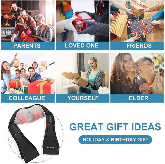 Thumbnail 6 de RENPHO Masseur Cervical 8 nœuds 🔰