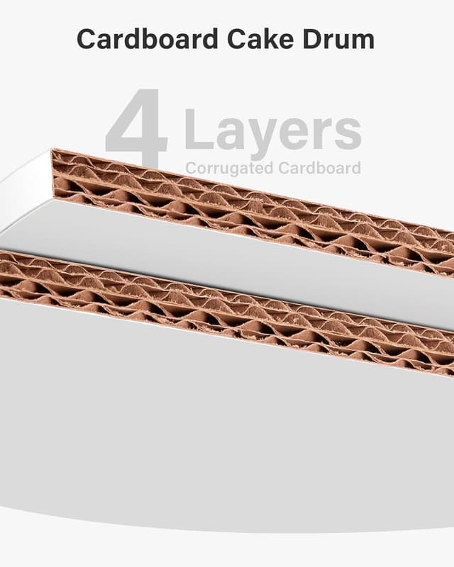 Detalle 2 de Kootek 12PCS Cake Drums 12 inch