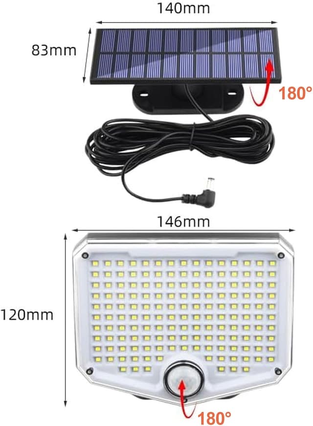 Detalle 2 de JumJam Solar Flood Lights Outdoor