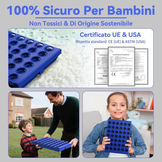 Detalle 2 de Pup Go 4 in Linea Grande 4+ gioco da tavolo