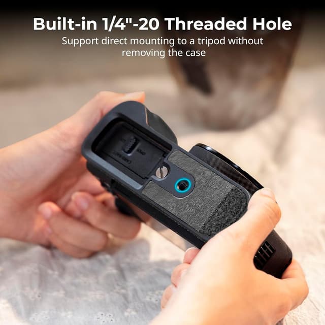 Thumbnail 6 de SMALLRIG Ledertaschen-Set Canon PowerShot V1