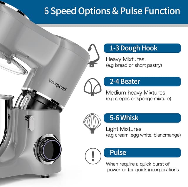 Thumbnail 1 de Vospeed Stand Mixer 8L