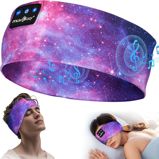 Detalle de Musicozy Schlafkopfhörer Bluetooth 5.4 für Seitenschläfer