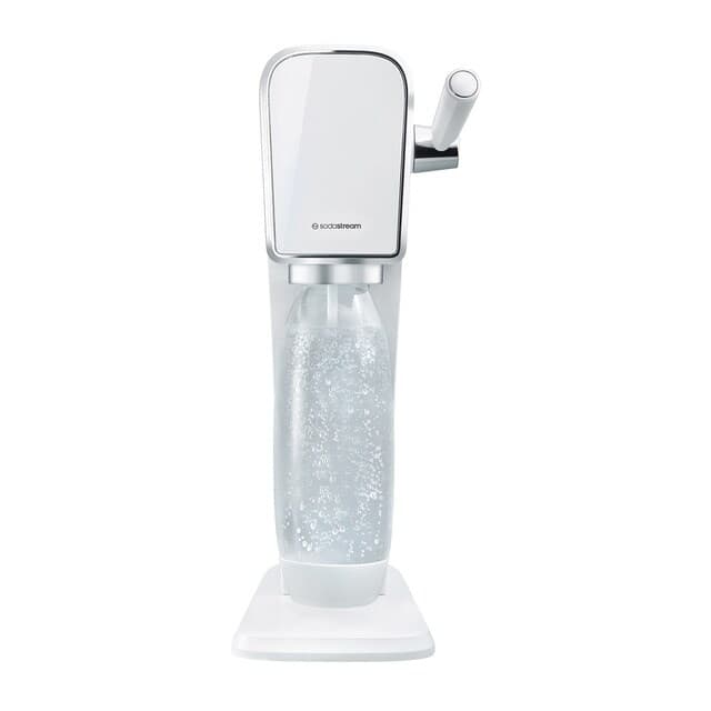 Detalle 2 de Sodastream Máquina para gasificar agua Art con cilindro blanco