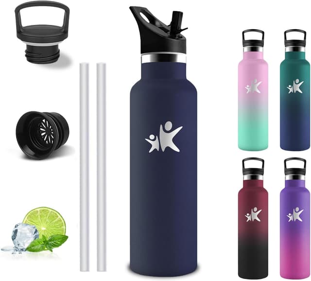 Detalle de Borraccia Termica 500 ml con Cannuccia