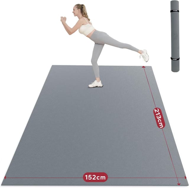 Detalle de HAPBEAR Yogamatte XXL 8 mm Fitnessmatte