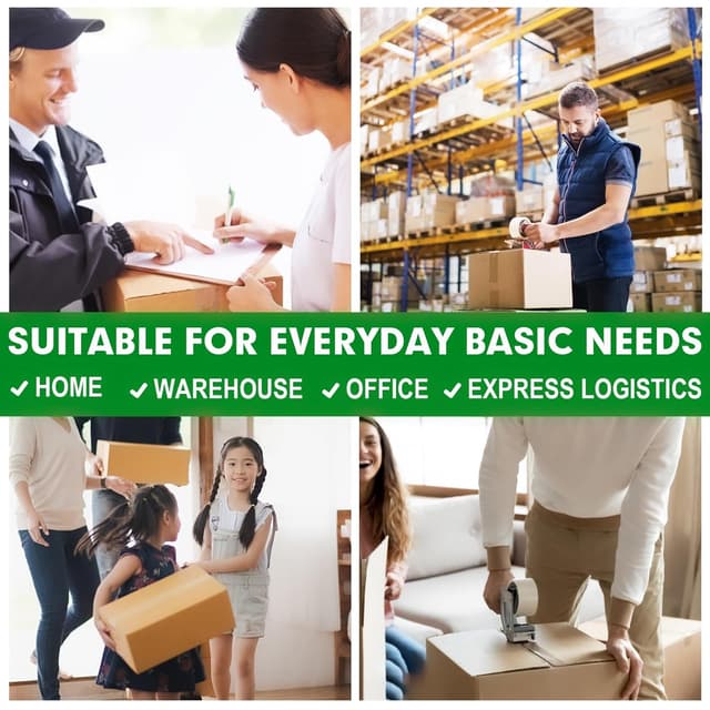 Thumbnail 5 de HERKKA Clear Packing Tape 12 Rolls