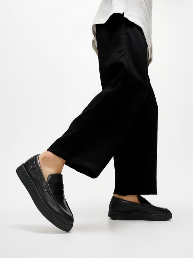 Detalle de Fitflop Men’s Rally Leather Penny Loafers