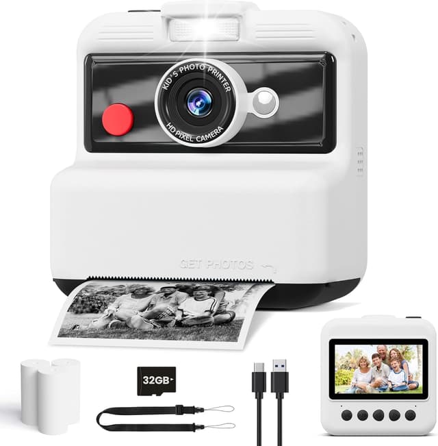 Detalle de CAMCLID Fotocamera Bambini istantanea 3 pollici