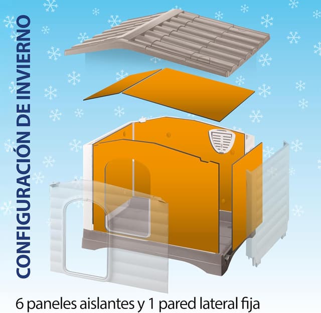 Thumbnail 5 de Ferplast Kit 6 paneles aislantes Dogvilla 110