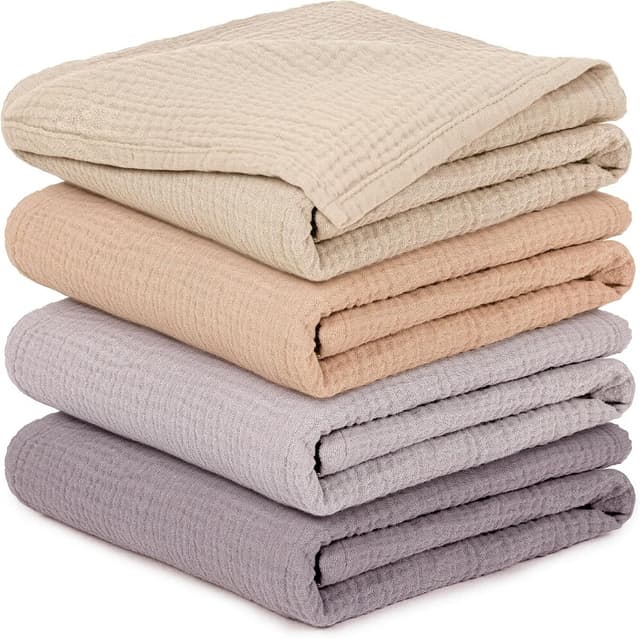 Detalle de Baby Mulltücher 4er Set 60 x 60 cm