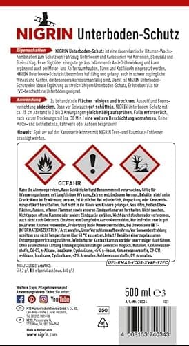 Thumbnail 1 de Nigrin Unterbodenschutz-Spray 500 ml