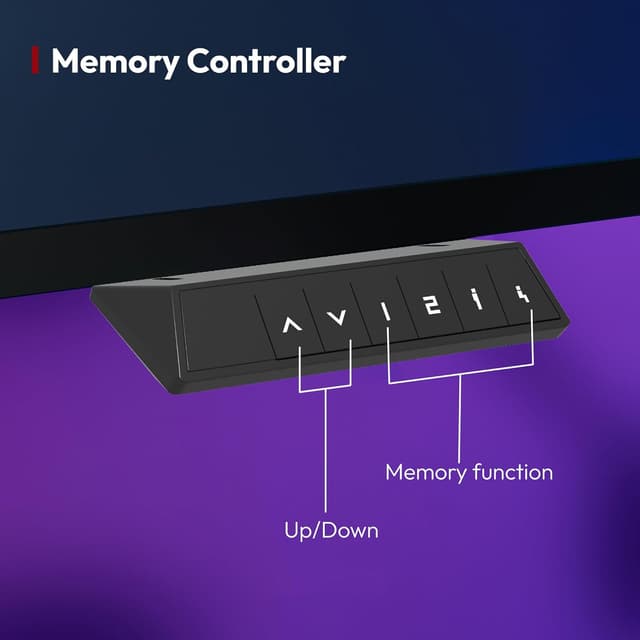 Detalle 1 de SANODESK Scrivania Gaming regolabile 200x80