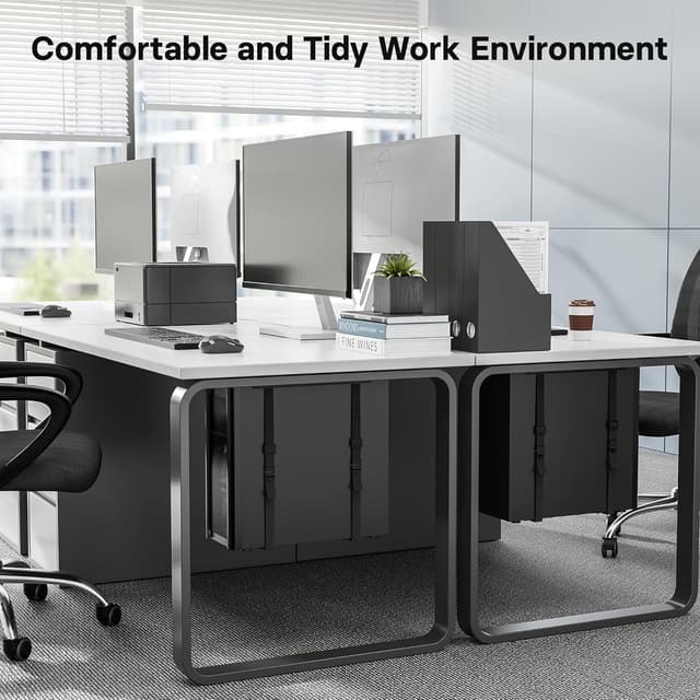 Thumbnail 6 de BONTEC adjustable under desk PC mount 20kg