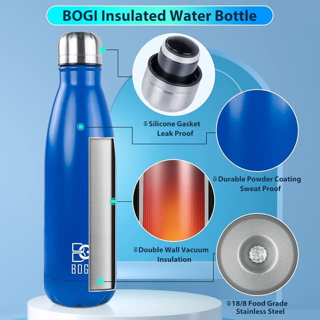 Thumbnail 2 de BOGI 17oz insulated water bottle