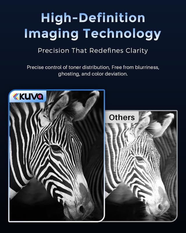 Detalle de Kuva Cartouches de toner TN248XL compatibles (2 Noir) pour DCP-L / HL-L / MFC-L