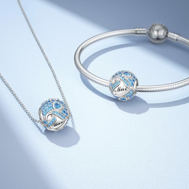 Detalle 2 de LANBEIDE Pandora Birthstone Charms