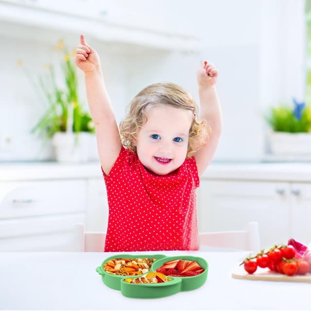 Thumbnail 6 de Vicloon piatti bambini in silicone 3 scomparti