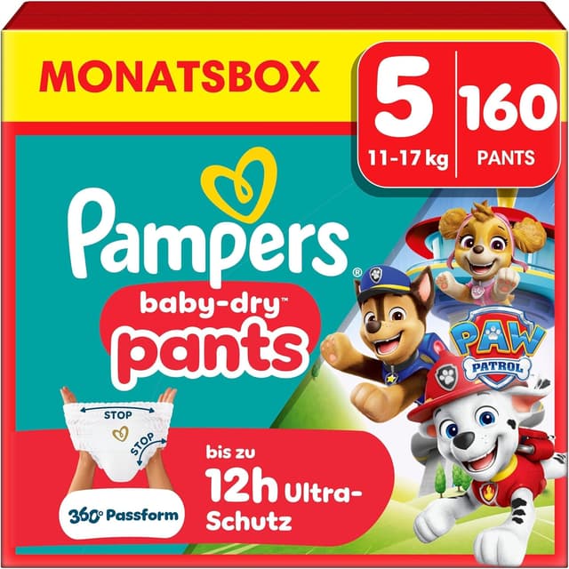 Imagen de Pampers Baby-Dry Pants Paw Patrol Edition Größe 5 en OfertitasTOP